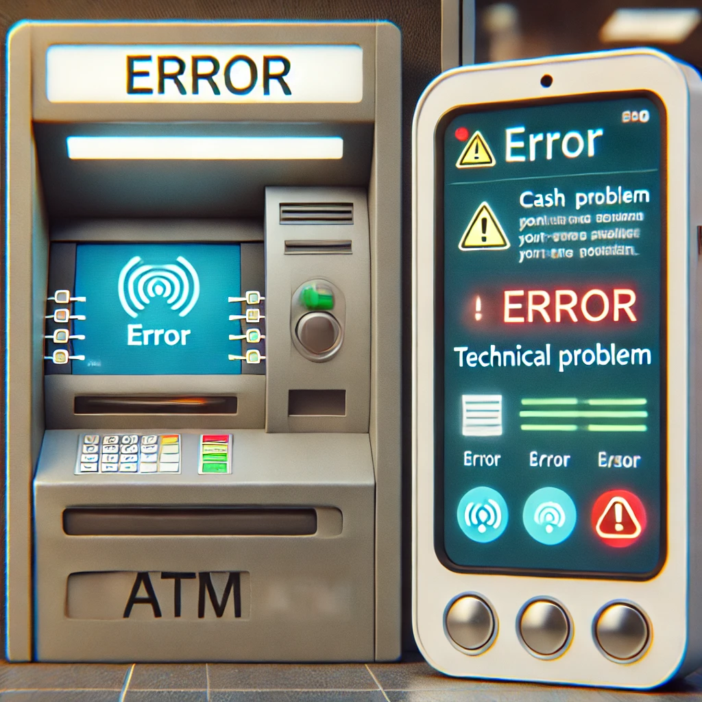 خطای کشلس و ATM