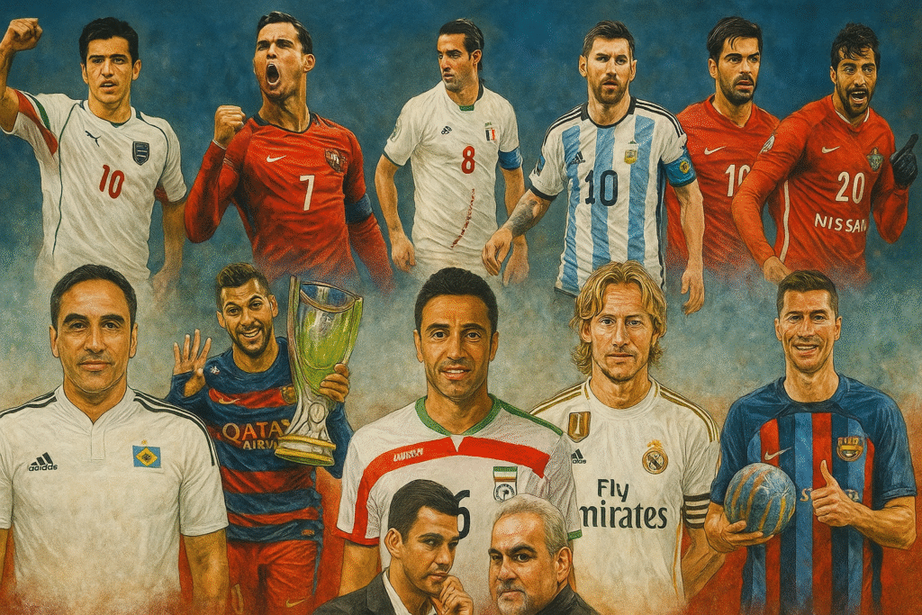 🏆 از پرسپولیس تا بارسلونا؛ جایگاه فوتبال ایران، جواد خیابانی و صنعت قهرمانی