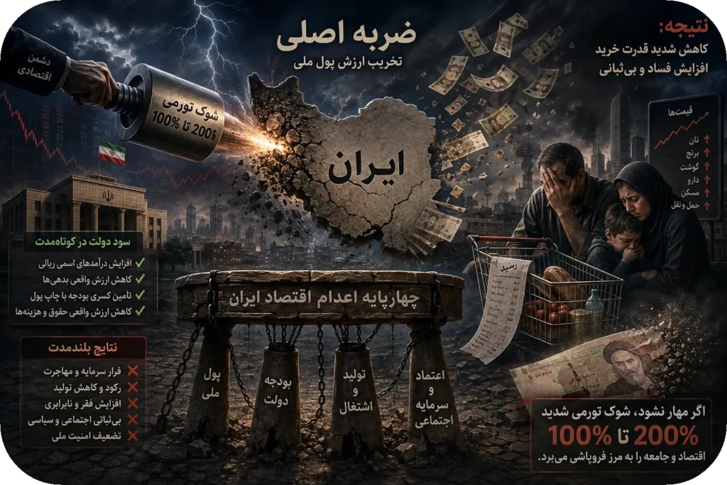 💸 آیا دولت‌ها عمداً پول ملی را تضعیف می‌کنند؟ از سود بودجه‌ای دولت تا ضربه تورمی به مردم