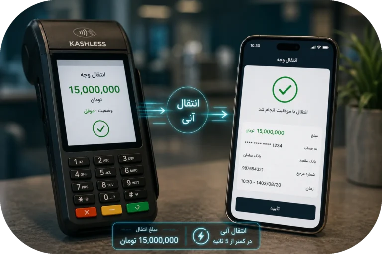 💳 از جابه‌جایی ۱۵ میلیونی تا ۴۰۰ میلیونی؛ انتقال آنی پول با کشلس، کشیر و خدمات VIP