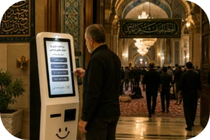 🕌 کیوسک دریافت وجوه در مساجد و هیئت‌های مذهبی؛ تسهیل نذری، وقف و مشارکت‌های معنوی