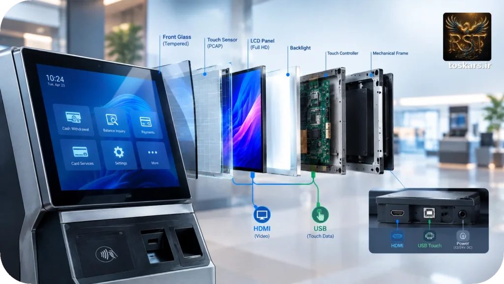 🖥️ صفحهنمایش و تاچ کشلسهای ویندوزی؛ بررسی فنی LCD، تاچ و امکان تعویض پنل