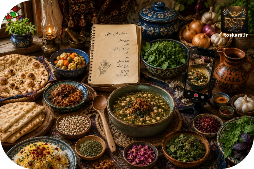 🍲 غذا و فرهنگ خوراک ایران؛ سفری از سفرههای محلی تا یکی از متنوعترین میراثهای آشپزی جهان