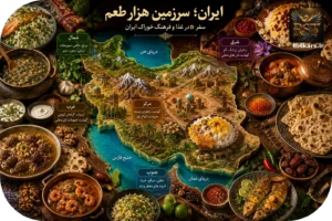 🍲 غذا و فرهنگ خوراک ایران؛ سفری از سفرههای محلی تا یکی از متنوعترین میراثهای آشپزی جهان